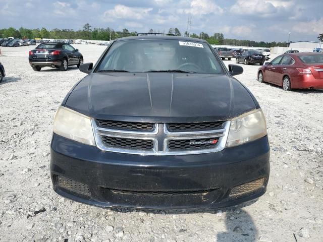 2012 Dodge Avenger SE