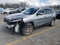 Salvage cars for sale at Rogersville, MO auction: 2017 Jeep Cherokee Latitude
