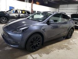 Salvage cars for sale from Copart Blaine, MN: 2023 Tesla Model Y