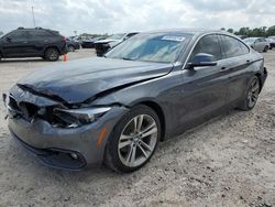 BMW salvage cars for sale: 2018 BMW 430I Gran Coupe