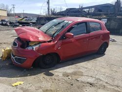 Salvage cars for sale at Marlboro, NY auction: 2018 Mitsubishi Mirage ES