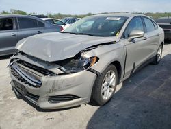Salvage cars for sale from Copart Cahokia Heights, IL: 2016 Ford Fusion SE