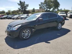 Salvage cars for sale from Copart San Martin, CA: 2008 Infiniti G35