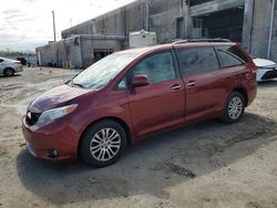 Salvage cars for sale from Copart Fredericksburg, VA: 2013 Toyota Sienna XLE