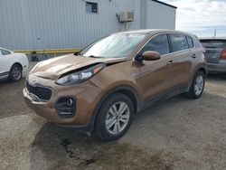 Salvage cars for sale at auction: 2017 KIA Sportage LX