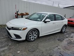 Salvage cars for sale from Copart Albany, NY: 2022 Honda Civic LX