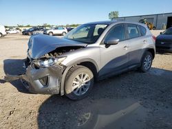 Salvage cars for sale at Kansas City, KS auction: 2015 Mazda CX-5 Sport