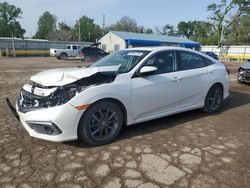 Salvage cars for sale at Wichita, KS auction: 2020 Honda Civic EX