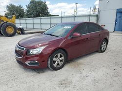Salvage cars for sale from Copart Apopka, FL: 2015 Chevrolet Cruze LT