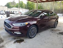 Salvage cars for sale at Hueytown, AL auction: 2017 Ford Fusion SE