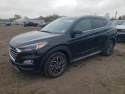 Salvage cars for sale from Copart Hillsborough, NJ: 2021 Hyundai Tucson Limited