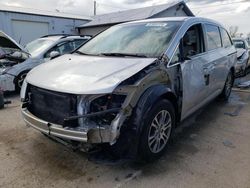 Salvage cars for sale at Pekin, IL auction: 2013 Honda Odyssey EX