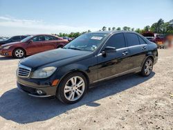 Salvage cars for sale from Copart Houston, TX: 2011 Mercedes-Benz C 300 4matic