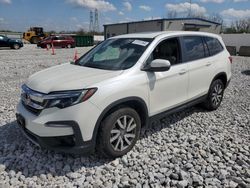 Honda Pilot exl salvage cars for sale: 2019 Honda Pilot EXL