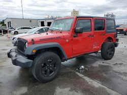 Jeep Wrangler salvage cars for sale: 2016 Jeep Wrangler Unlimited Sport