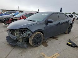 Vehiculos salvage en venta de Copart Grand Prairie, TX: 2014 Toyota Corolla L