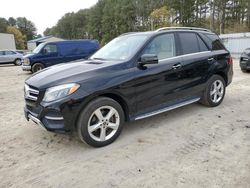 Salvage cars for sale at Seaford, DE auction: 2017 Mercedes-Benz GLE 350 4matic