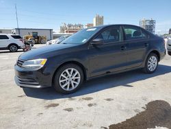 Salvage cars for sale at New Orleans, LA auction: 2015 Volkswagen Jetta SE