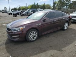 KIA Vehiculos salvage en venta: 2017 KIA Optima LX