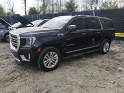 Salvage cars for sale at Waldorf, MD auction: 2021 GMC Yukon XL C1500 SLT