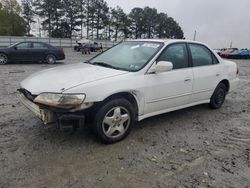 Salvage cars for sale at Loganville, GA auction: 2000 Honda Accord EX