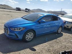 Salvage cars for sale at North Las Vegas, NV auction: 2017 Hyundai Elantra SE