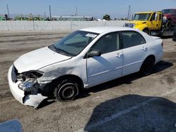 Salvage cars for sale from Copart Van Nuys, CA: 2007 Toyota Corolla CE