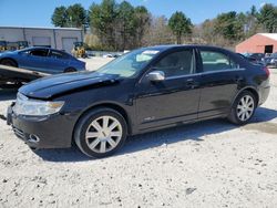 Salvage cars for sale at Mendon, MA auction: 2007 Lincoln MKZ