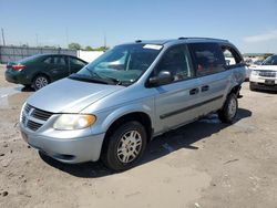 Salvage cars for sale at Cahokia Heights, IL auction: 2005 Dodge Grand Caravan SE