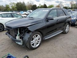 Salvage cars for sale at Madisonville, TN auction: 2015 Mercedes-Benz ML 350 4matic