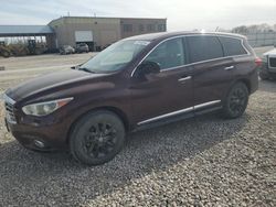 Salvage cars for sale from Copart Kansas City, KS: 2013 Infiniti JX35
