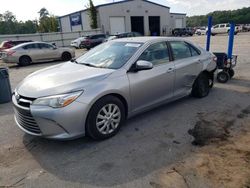Salvage cars for sale at Savannah, GA auction: 2016 Toyota Camry LE