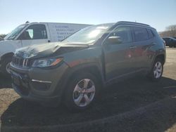 Salvage cars for sale at Assonet, MA auction: 2018 Jeep Compass Latitude