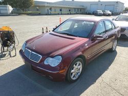 Mercedes-Benz C 240 salvage cars for sale: 2001 Mercedes-Benz C 240