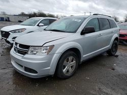 Salvage cars for sale from Copart Hillsborough, NJ: 2014 Dodge Journey SE