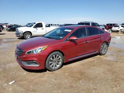 Salvage cars for sale from Copart Amarillo, TX: 2016 Hyundai Sonata Sport