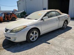 Salvage cars for sale at Jacksonville, FL auction: 2004 Toyota Camry Solara SE