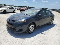 Salvage cars for sale from Copart Arcadia, FL: 2018 Toyota Corolla L