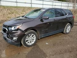 Salvage cars for sale from Copart Davison, MI: 2020 Chevrolet Equinox LT