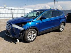 Salvage cars for sale at Greenwood, NE auction: 2017 Ford Escape SE