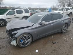 Salvage cars for sale from Copart Baltimore, MD: 2015 Infiniti Q50 Base