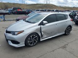Salvage cars for sale from Copart Littleton, CO: 2017 Toyota Corolla IM