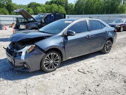 Salvage cars for sale from Copart Augusta, GA: 2016 Toyota Corolla L