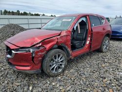 Salvage cars for sale at Windham, ME auction: 2021 Mazda CX-5 Grand Touring
