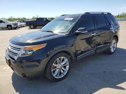 Salvage cars for sale at Fresno, CA auction: 2015 Ford Explorer XLT