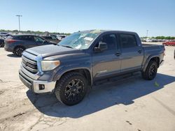 Salvage cars for sale at Wilmer, TX auction: 2014 Toyota Tundra Crewmax SR5