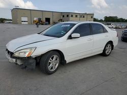 Honda salvage cars for sale: 2007 Honda Accord EX