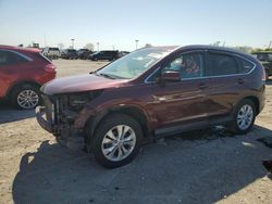 Salvage cars for sale at Indianapolis, IN auction: 2012 Honda CR-V EXL
