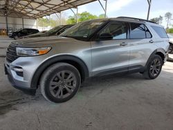 Salvage cars for sale at Cartersville, GA auction: 2022 Ford Explorer XLT