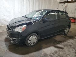 Salvage cars for sale at Ebensburg, PA auction: 2018 Mitsubishi Mirage ES